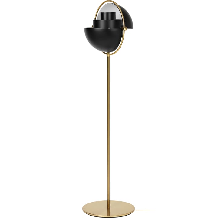 Multi-Lite gulvlampe, Messing-svart GUBI