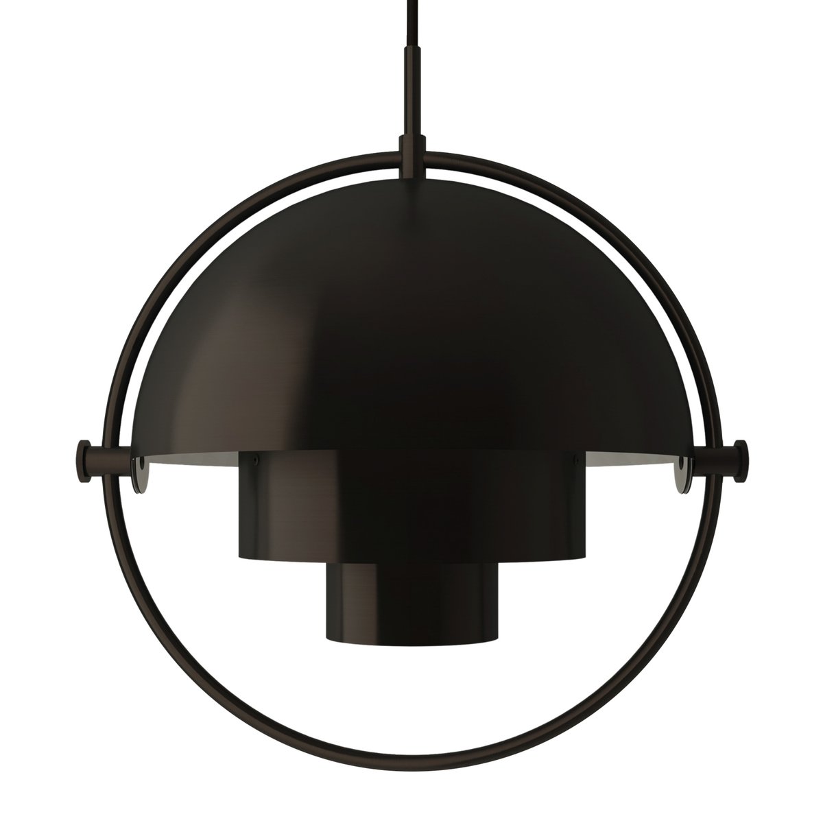 Bilde av GUBI Multi-Lite taklampe Antik messing