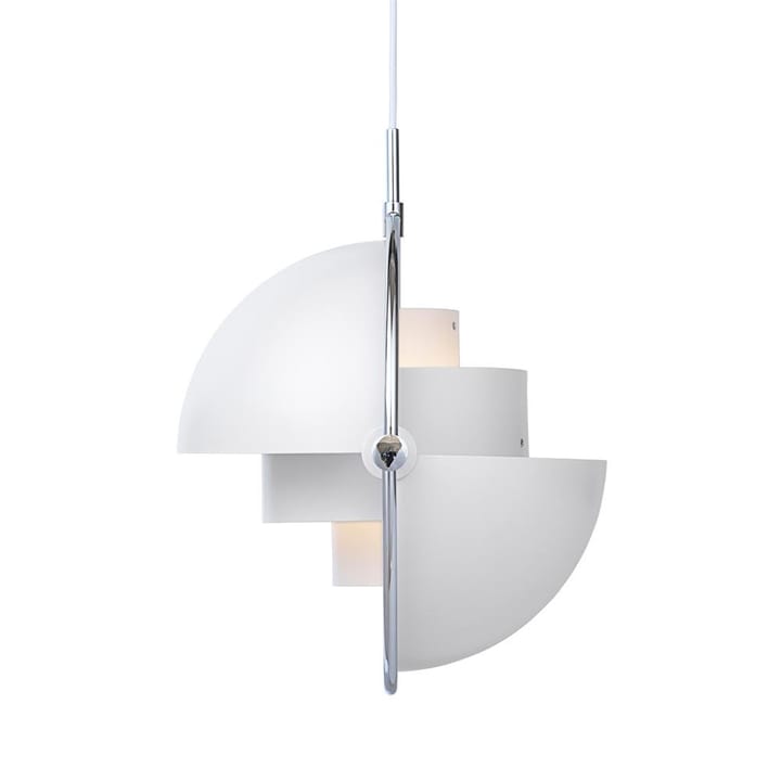 Multi-Lite taklampe, krom-hvit GUBI