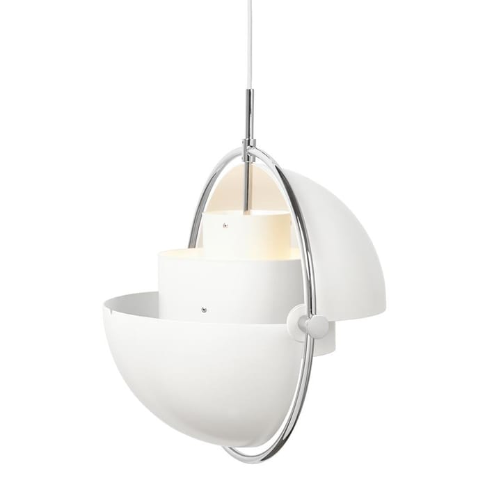Multi-Lite taklampe, krom-hvit GUBI