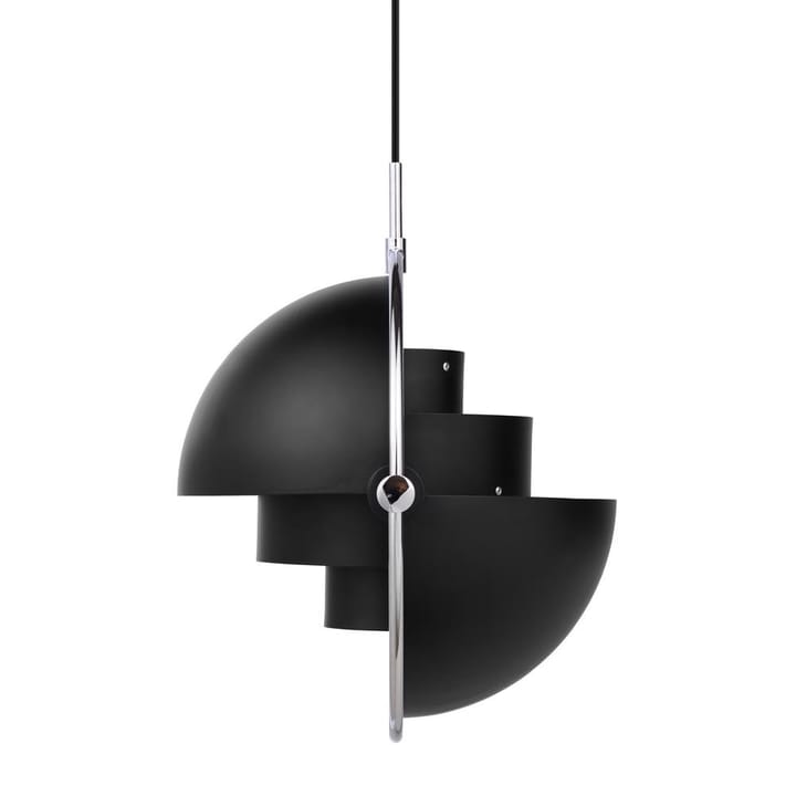 Multi-Lite taklampe, krom-sort GUBI