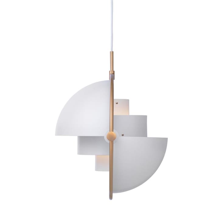 Multi-Lite taklampe, messing-hvit GUBI