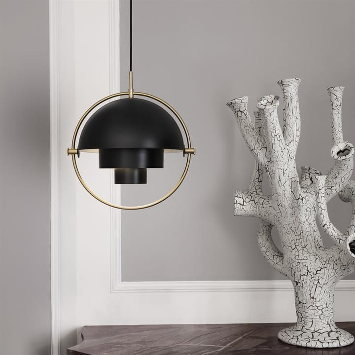 Multi-Lite taklampe - messing-kullsort - Gubi
