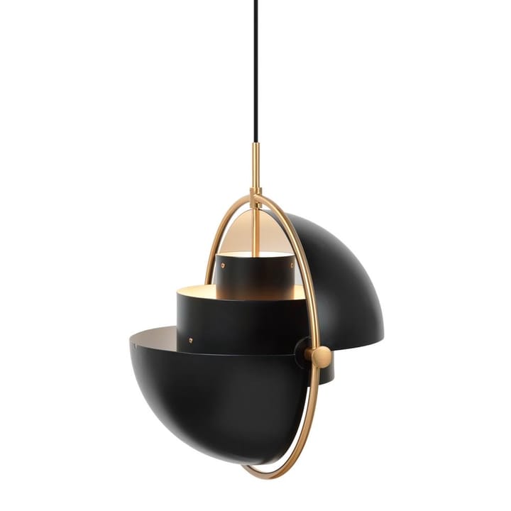 Multi-Lite taklampe - messing-kullsort - Gubi