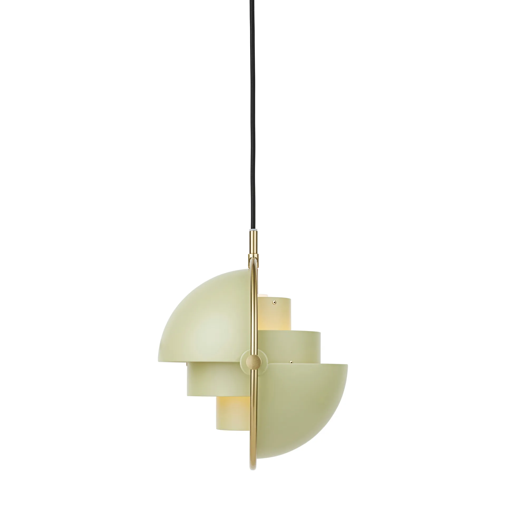 Multi-Lite taklampe small, Brass-desert sage GUBI