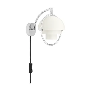 Multi-Lite vegglampe - Hvit-krom - GUBI
