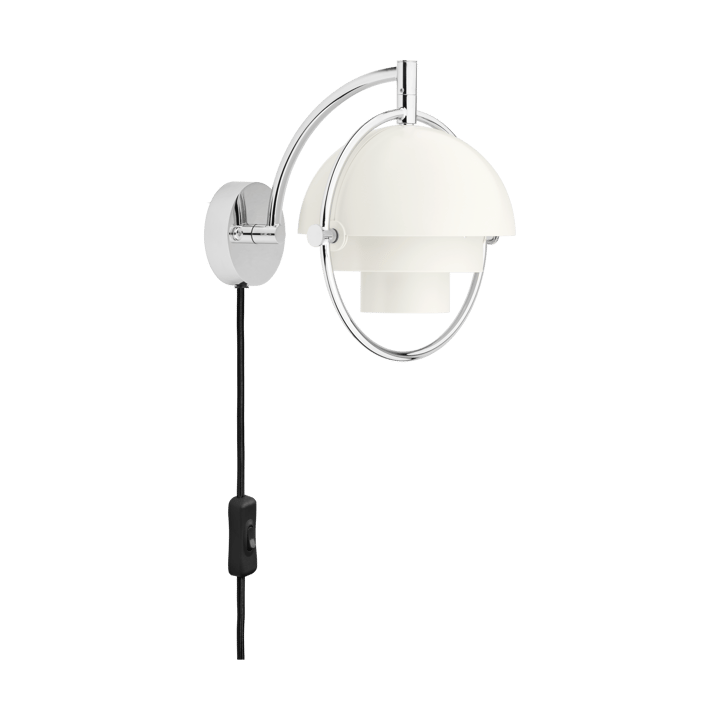 Multi-Lite vegglampe - Hvit-krom - GUBI