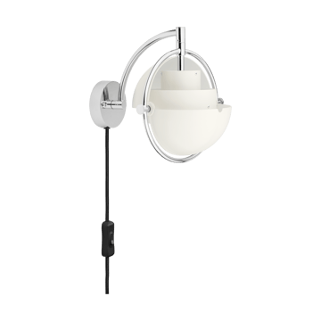 Multi-Lite vegglampe - Hvit-krom - GUBI