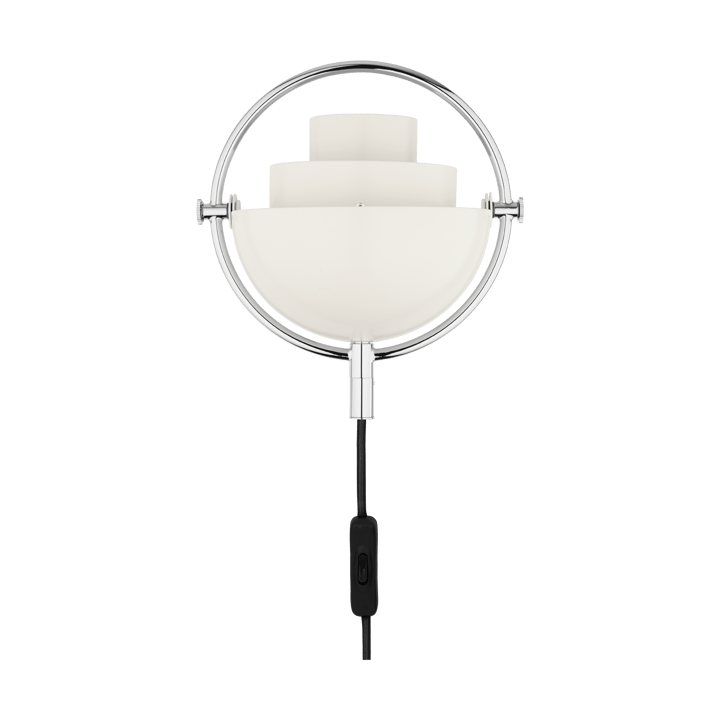 Multi-Lite vegglampe, Hvit-krom GUBI