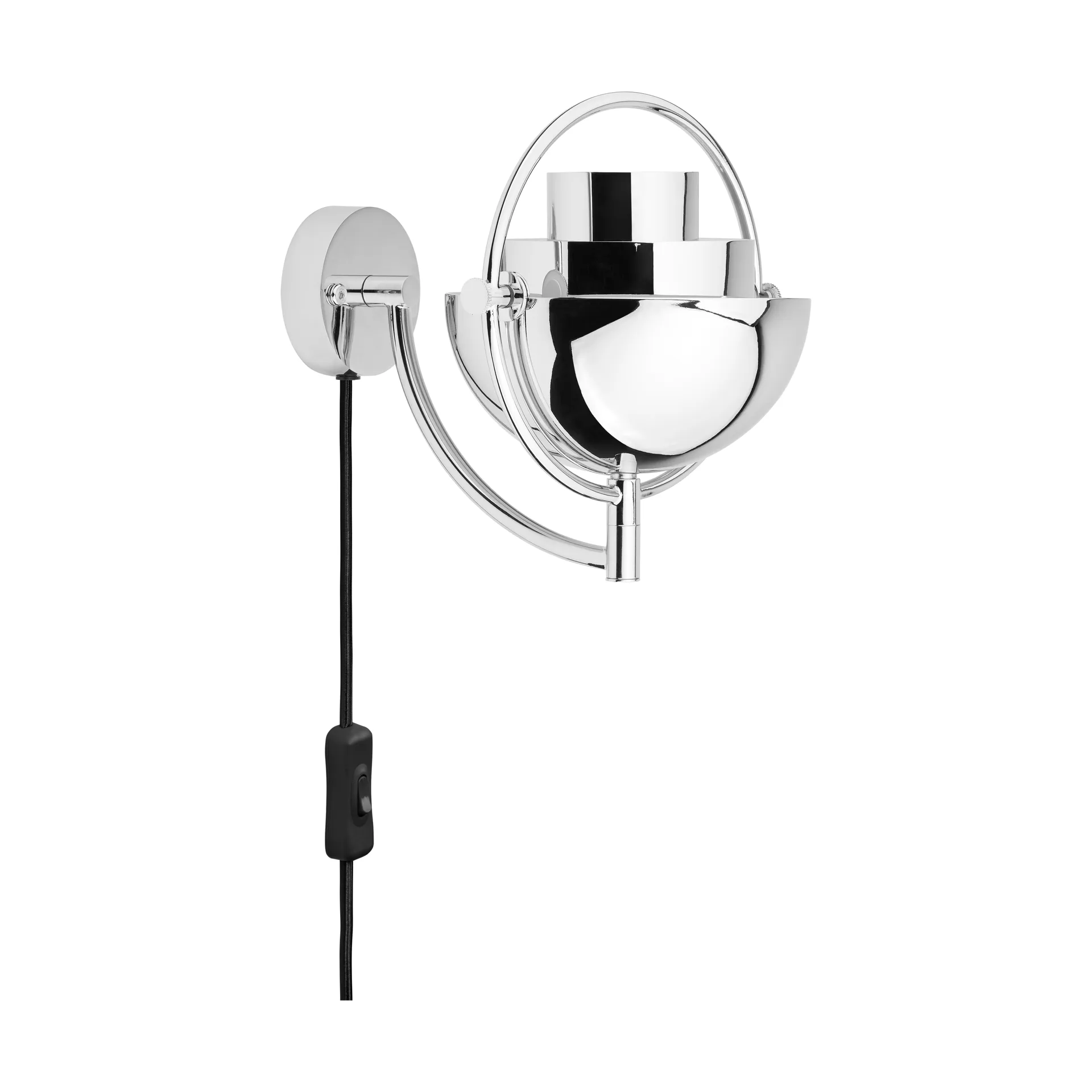 Multi-Lite vegglampe, Krom GUBI