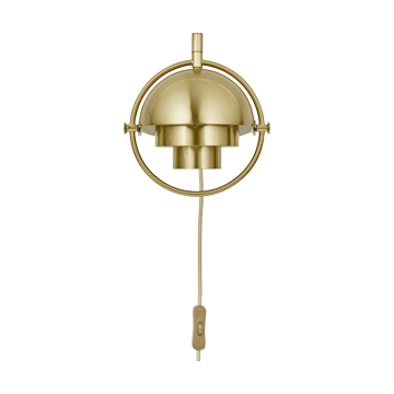 Multi-Lite vegglampe - Messing - GUBI
