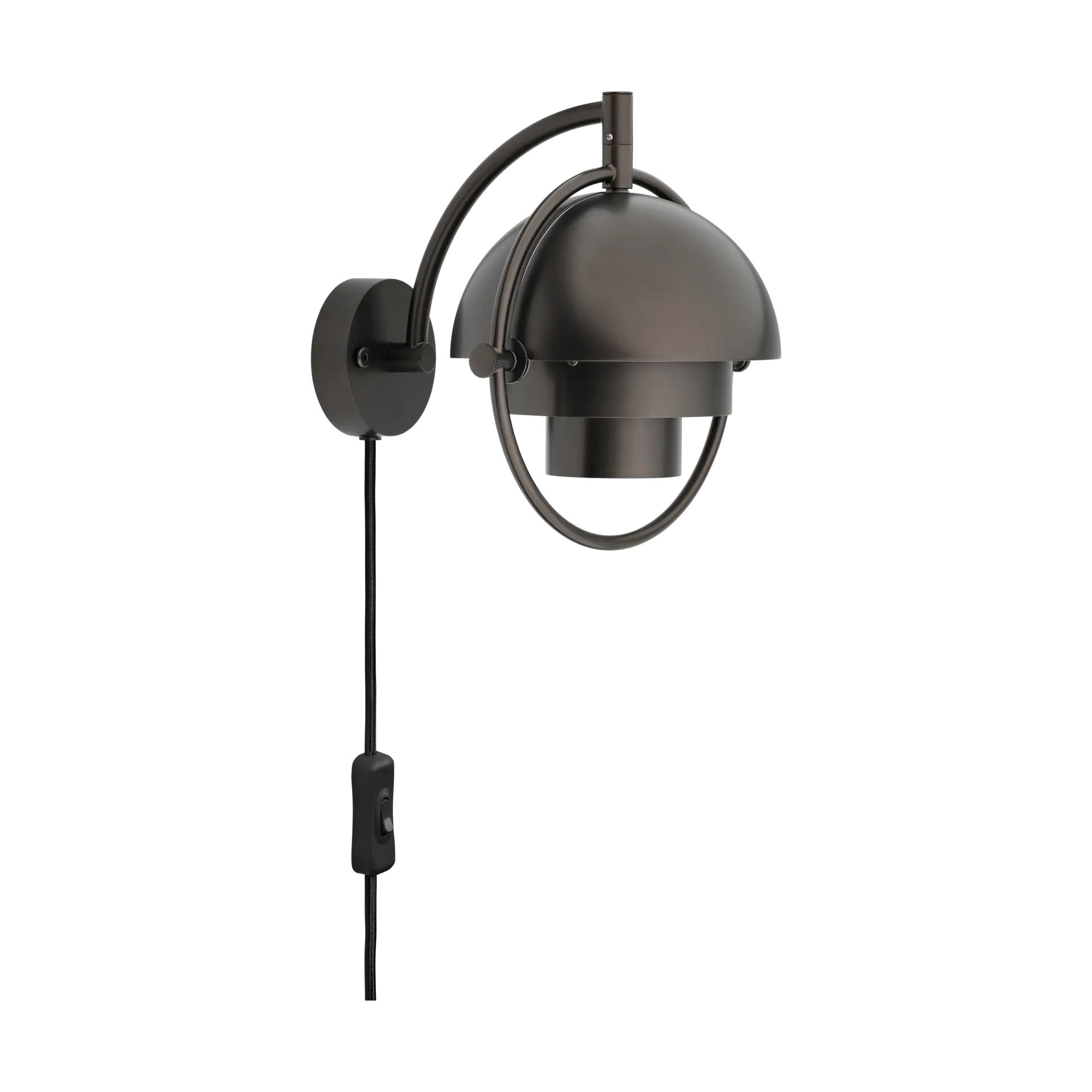 Multi-Lite vegglampe, Svart GUBI