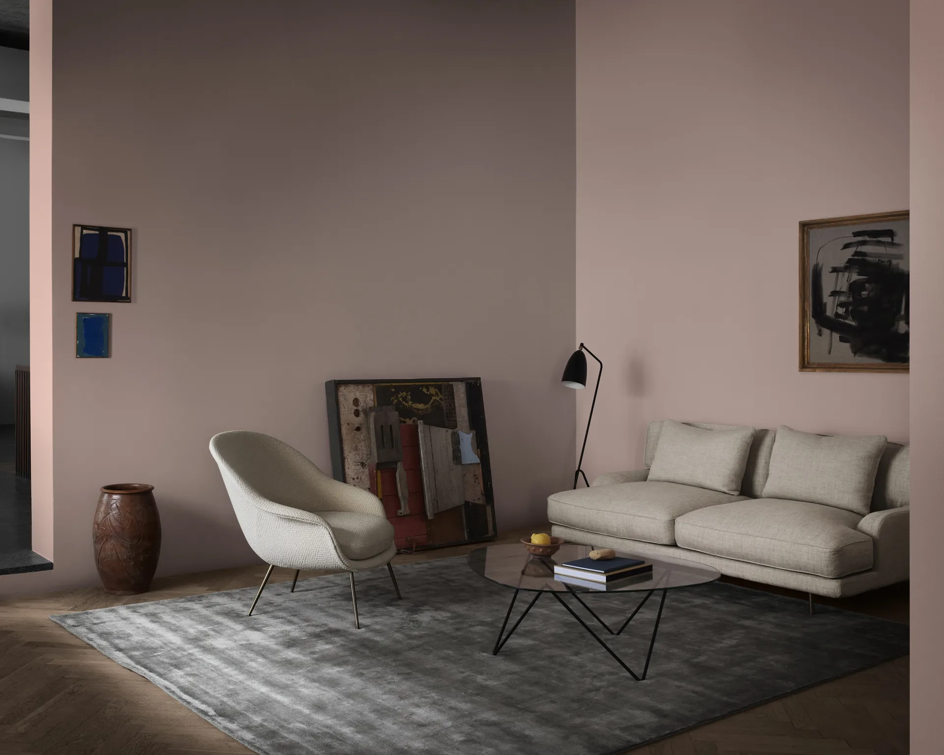 Pedrera salongbord, Svart GUBI