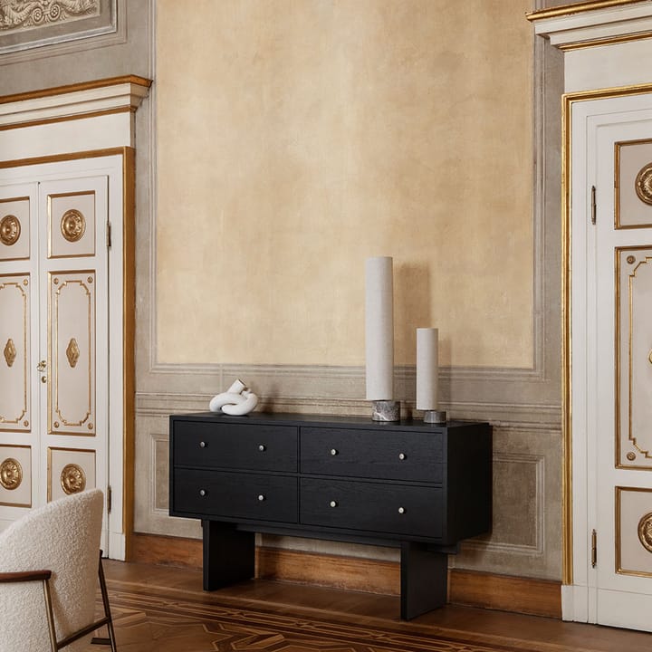 Private Sideboard, sort, sortbeiset eik GUBI