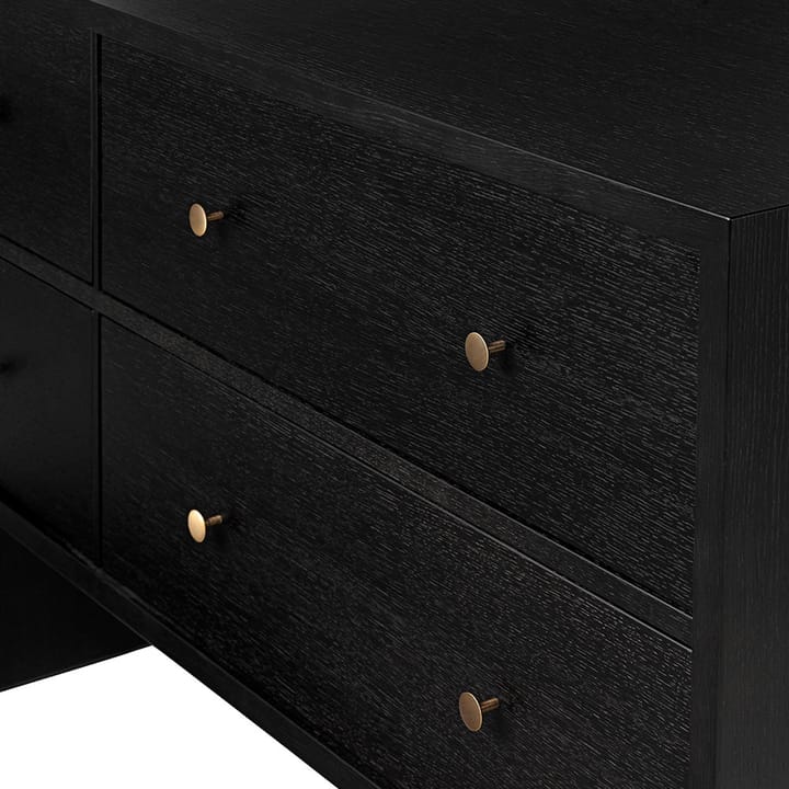 Private Sideboard, sort, sortbeiset eik GUBI