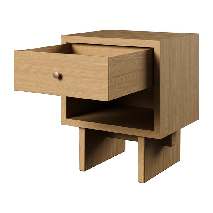 Private sidebord 40x50 cm, Lysbeiset eik GUBI