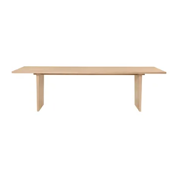 Private spisebord 100 x 260 cm - Lysbeiset eik - GUBI