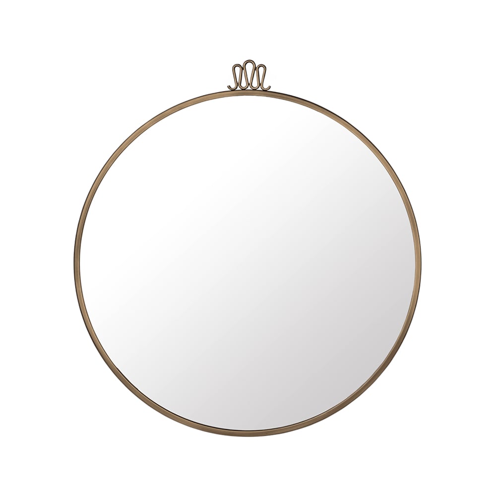 Bilde av GUBI Randaccio speil antique brass large