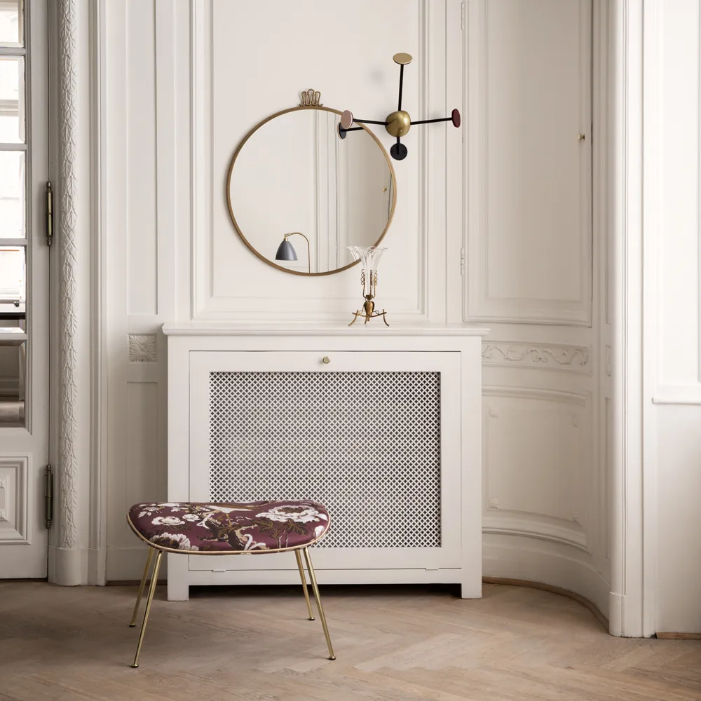 Randaccio speil, antique brass, large GUBI