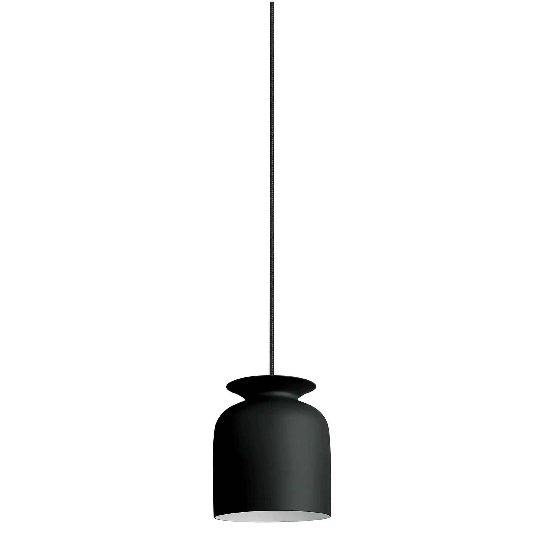 Ronde taklampe liten, charcoal black (svart) GUBI