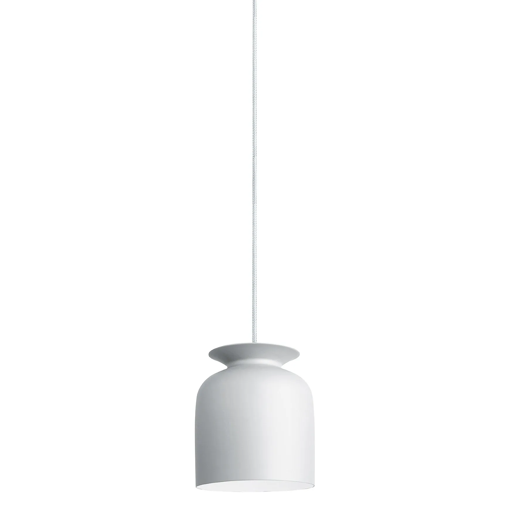 Ronde taklampe liten, matt white (hvit) GUBI