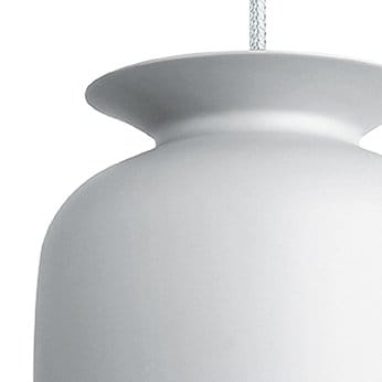 Ronde taklampe liten - matt white (hvit) - GUBI