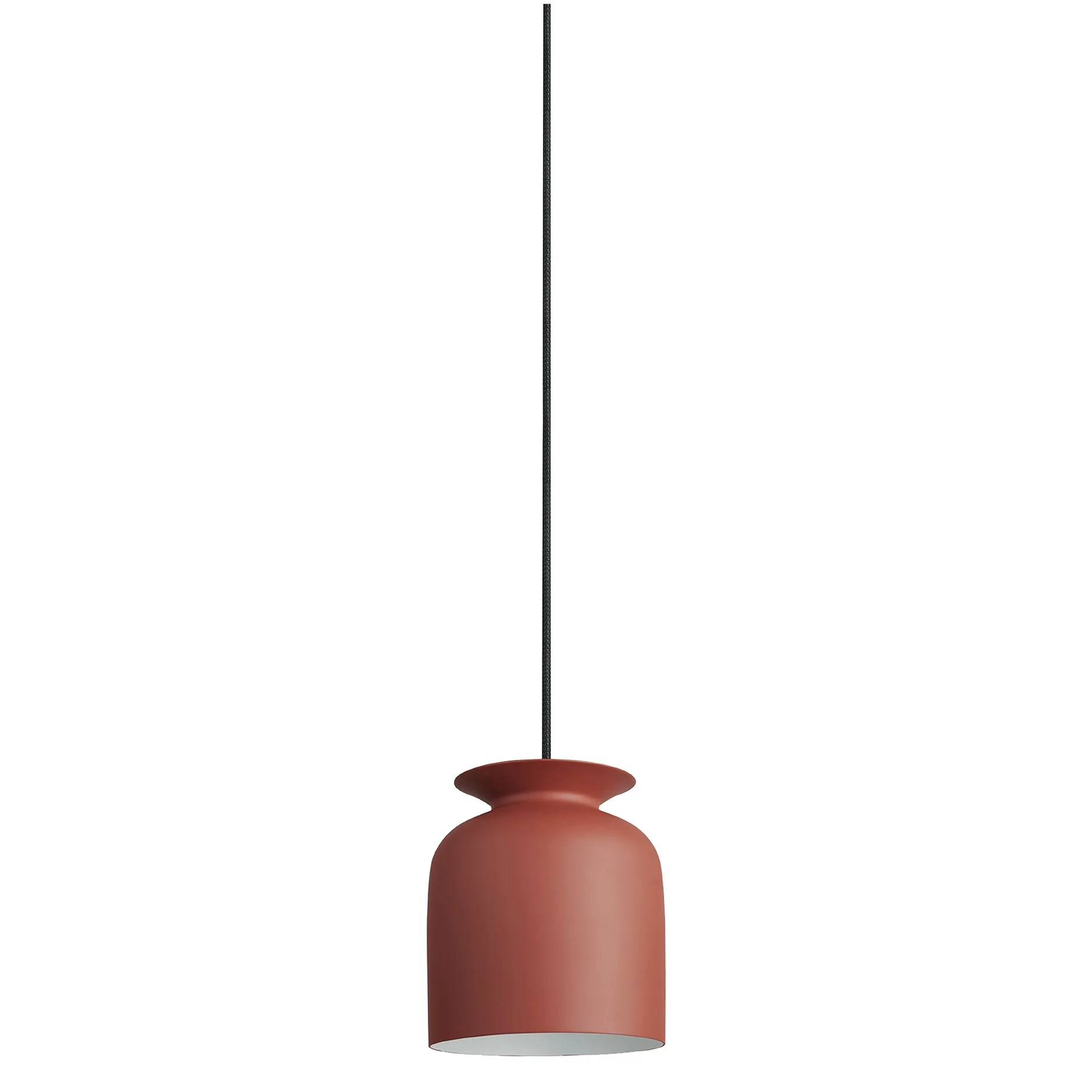Ronde taklampe liten, rusty red (rød) GUBI