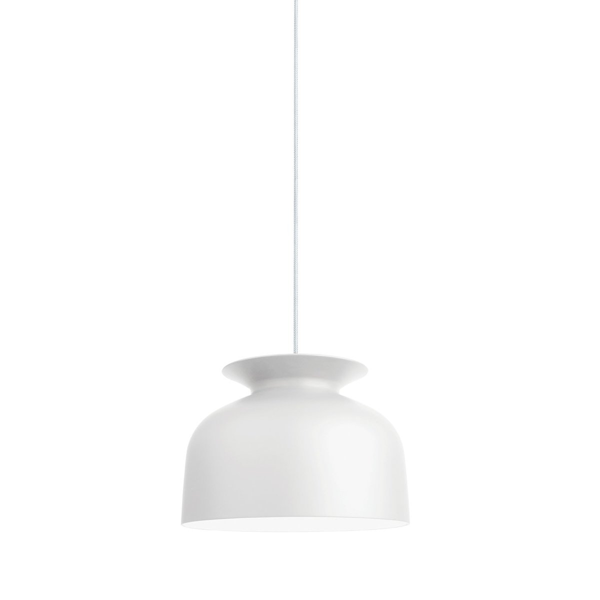 Bilde av GUBI Ronde taklampe stor matt white (hvit)