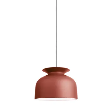 Ronde taklampe stor - rusty red (rød) - GUBI