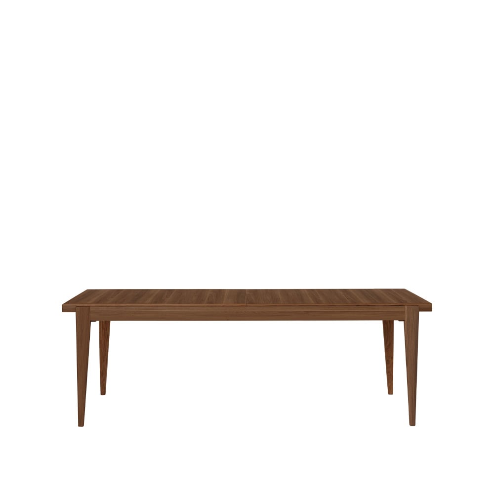 Bilde av Gubi S-table spisebord american walnut extendable