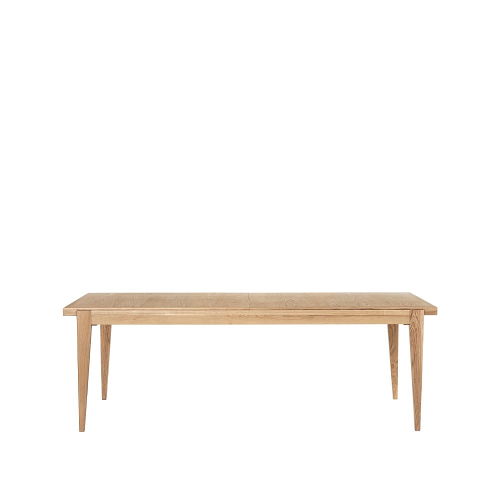 Bilde av GUBI S-table spisebord oak matt lacqured extendable