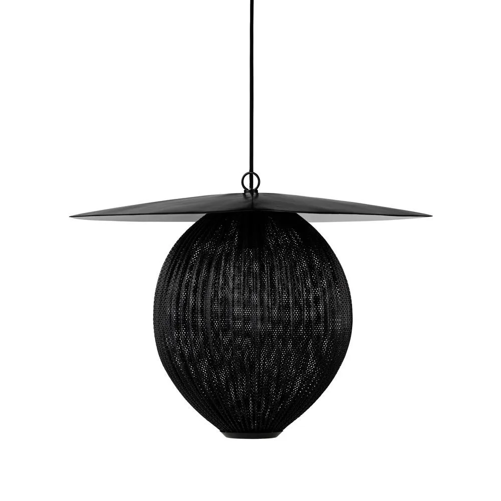 Satellite taklampe large, midnight black (sort) GUBI