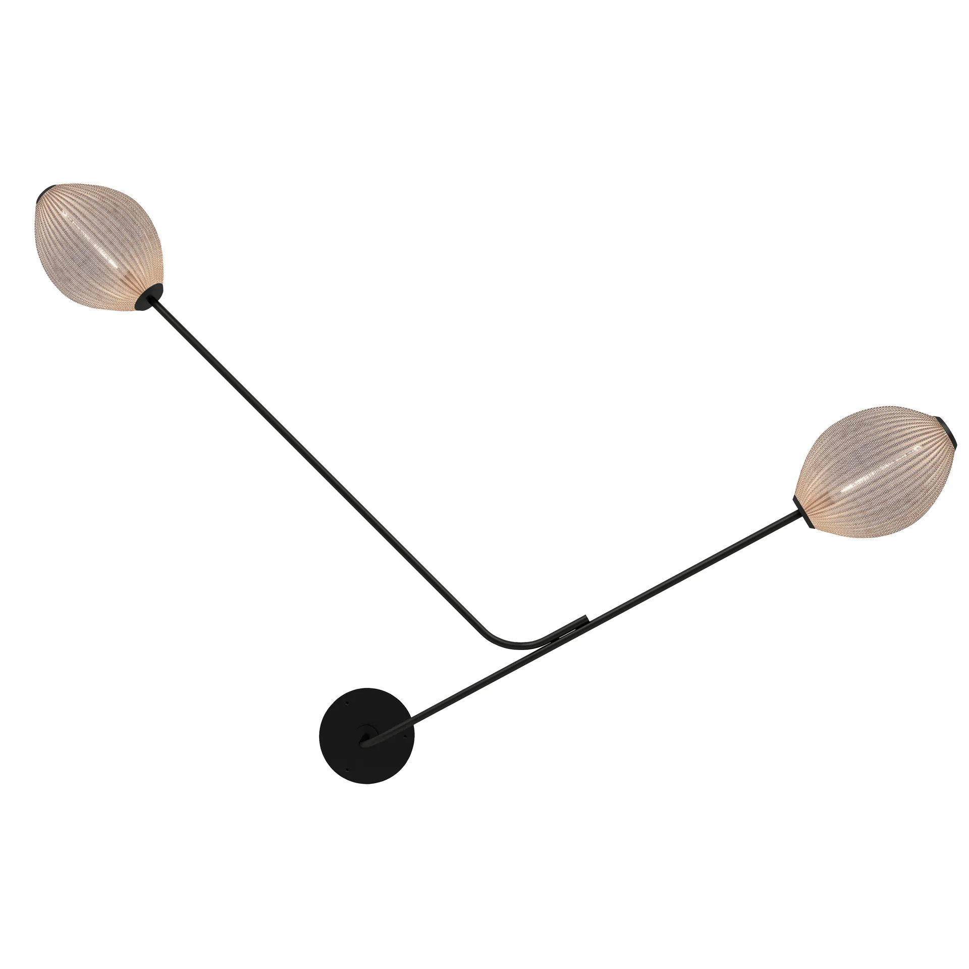 Satellite vegglampe, Cream white-semi matt GUBI