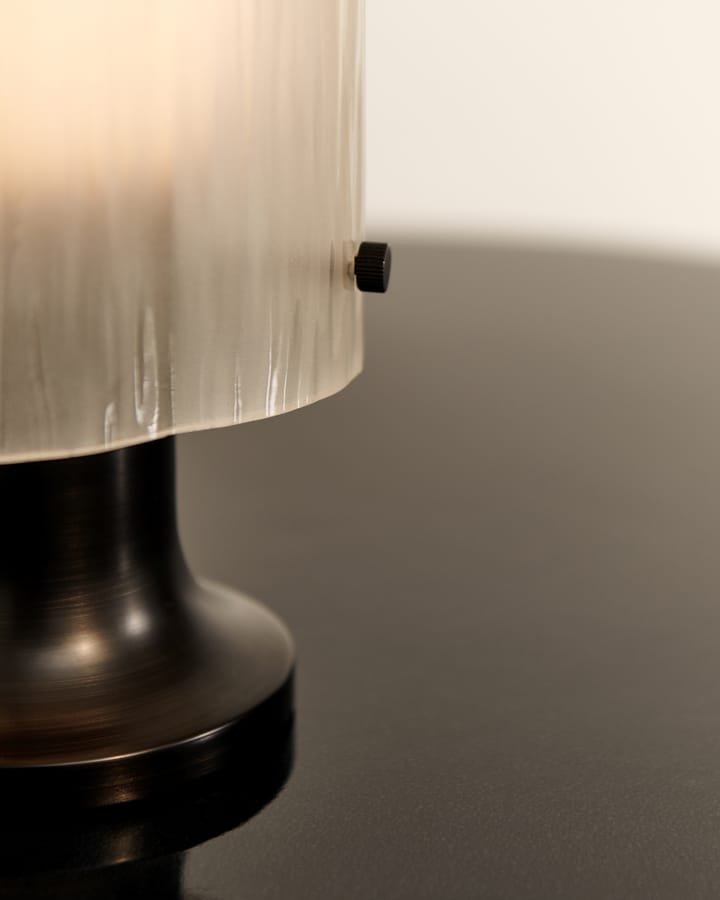 Seine Portable Lamp bordlampe - Antique brass-white - GUBI