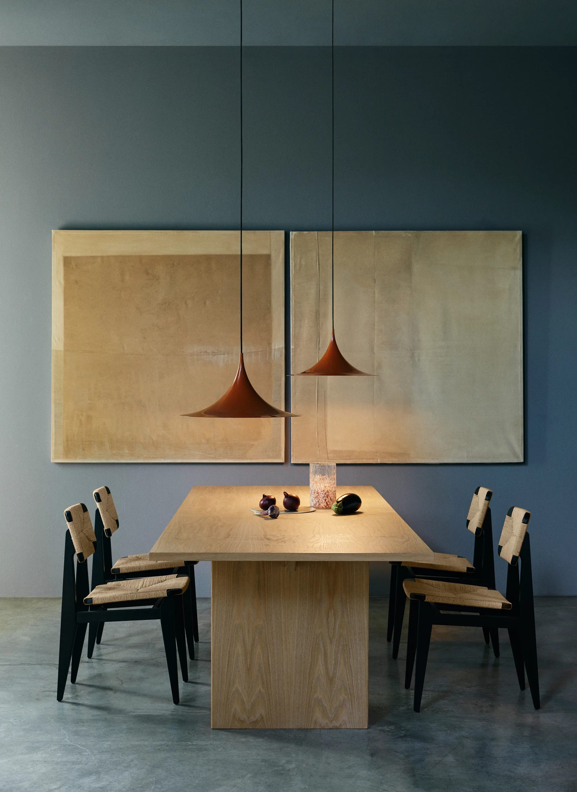 Semi lampe Ø 30 cm, Roasted pumpkin glossy GUBI