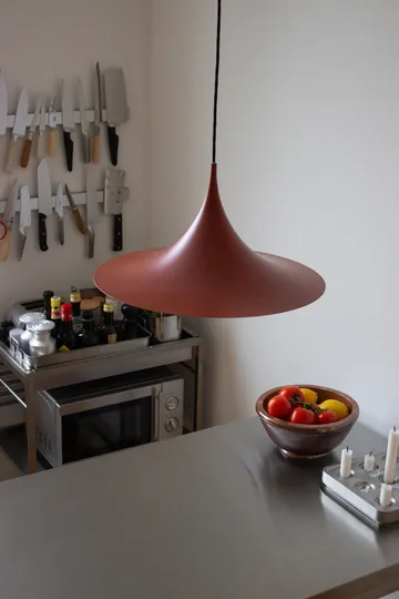 Semi lampe Ø 47 cm - Special Edition Auburn Red semi matt - GUBI