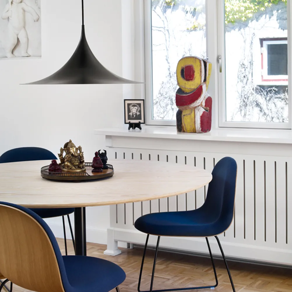 Semi lampe Ø 60 cm, Chrome GUBI