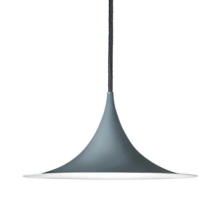 Semi pendellampe Ø47 cm - Antracite grey glossy - GUBI