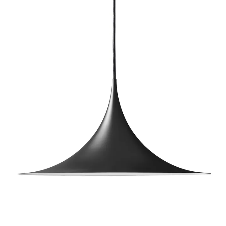 Semi pendellampe Ø47 cm - Black semi matt - GUBI