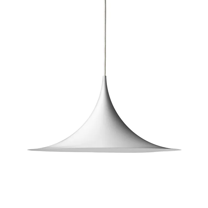 Semi pendellampe Ø47 cm - White semi matt - GUBI