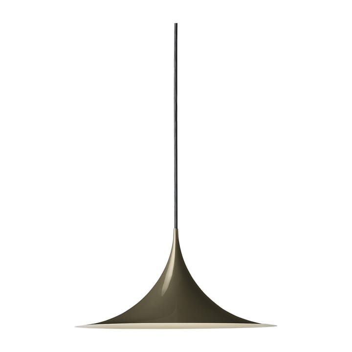 Semi taklampe blank Ø 30 cm - Dark cocoa - Gubi