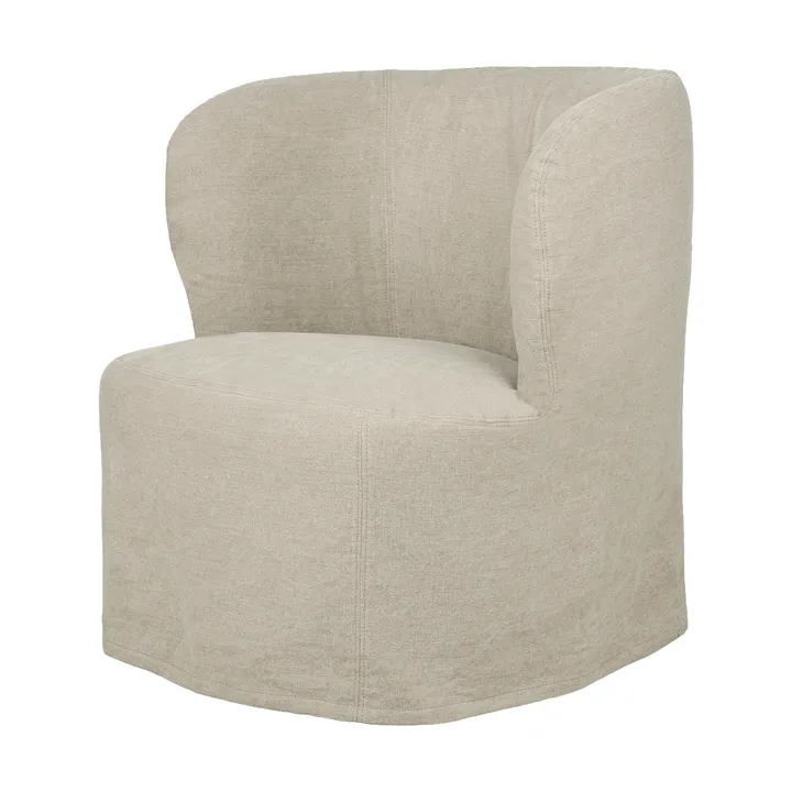 Stay Slipcover lenestol - Linen 0023, liten - GUBI