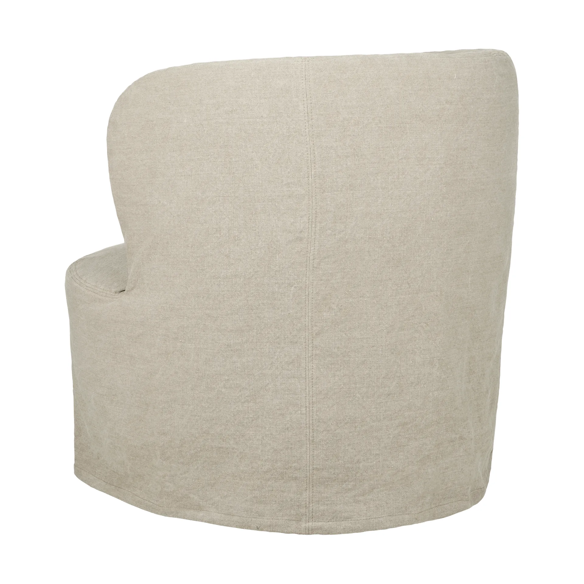 Stay Slipcover lenestol, Linen 0023, liten GUBI