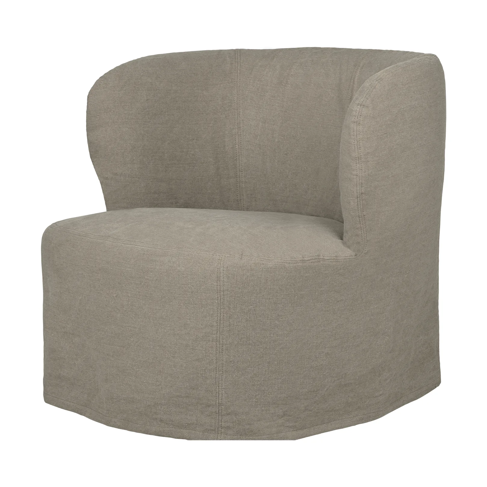Stay Slipcover lenestol, Linen 0024, large GUBI