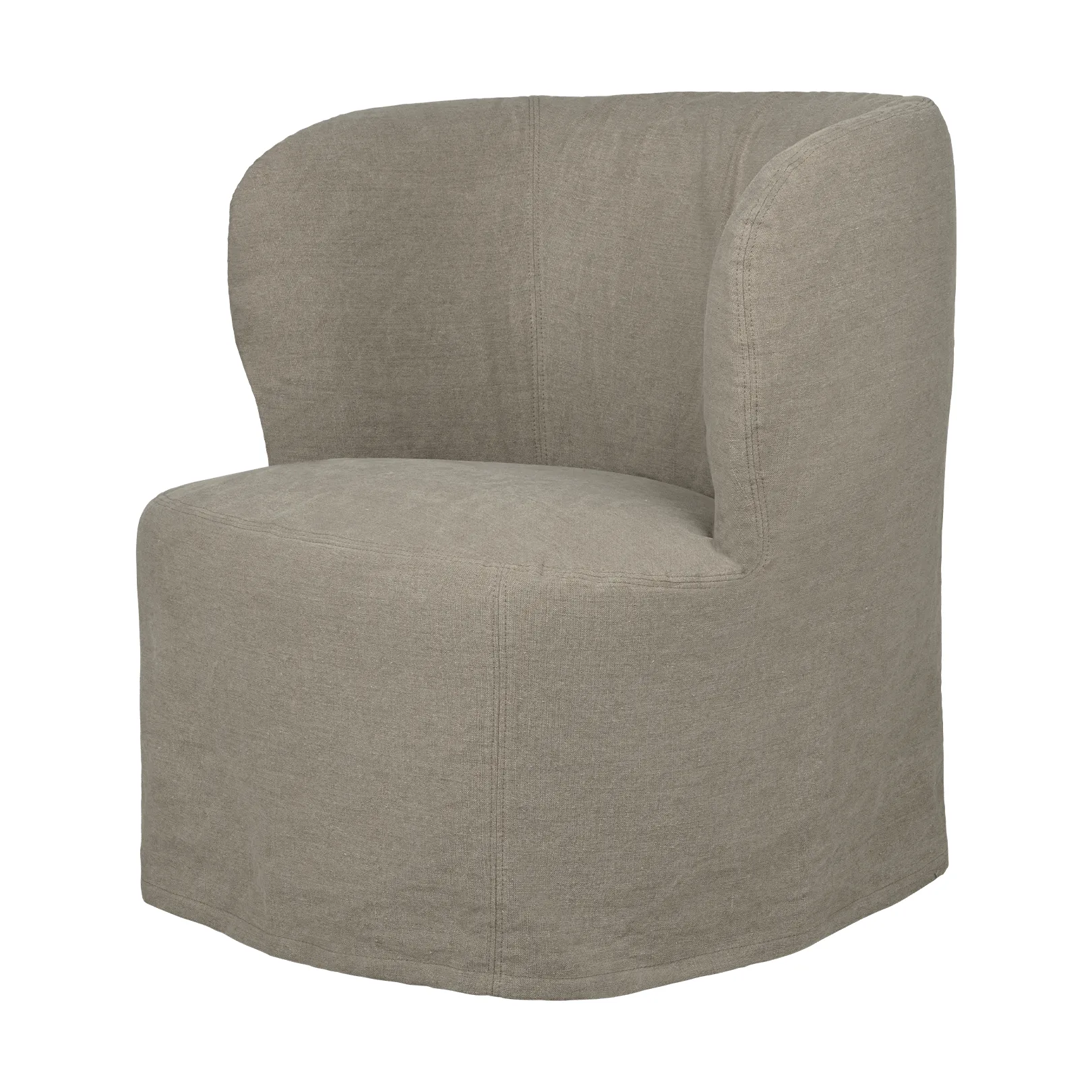 Stay Slipcover lenestol, Linen 0024, small GUBI