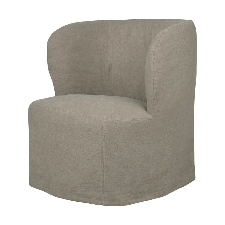 Stay Slipcover lenestol - Linen 0024, small - GUBI