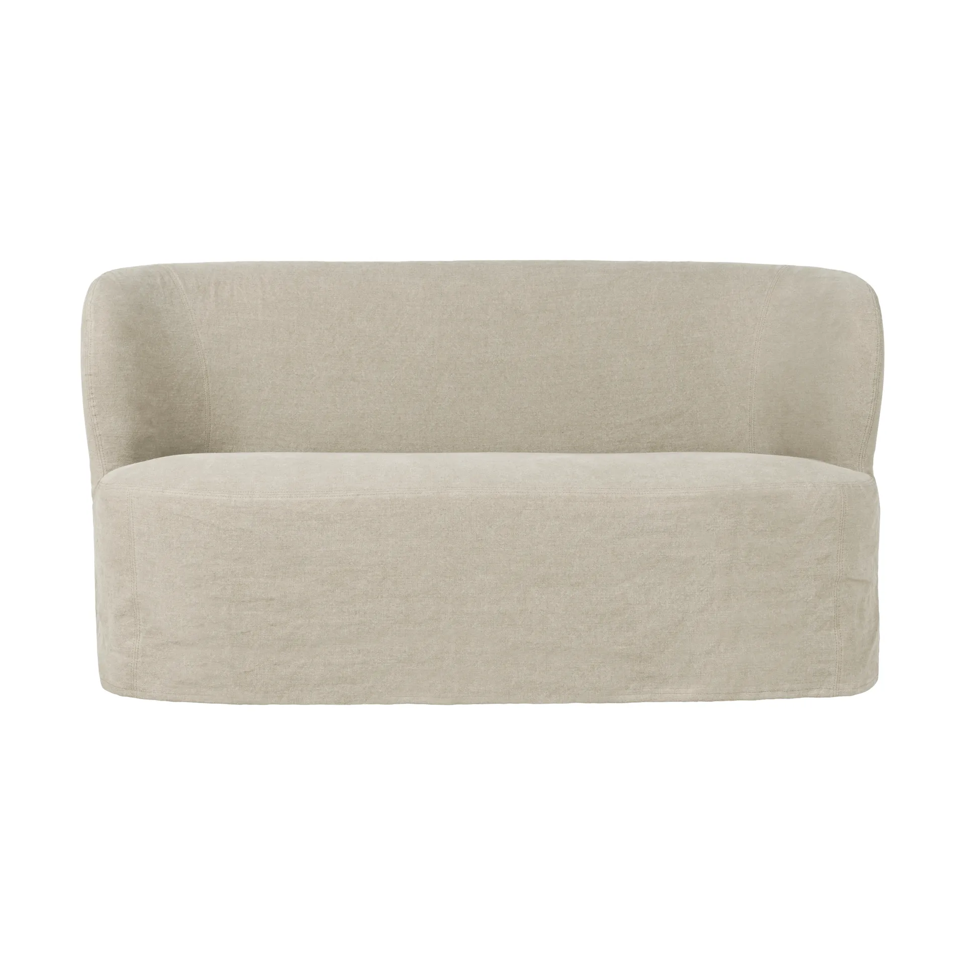 Stay Slipcover sofa, Linen 0023, 150x70 cm, 2-seter GUBI