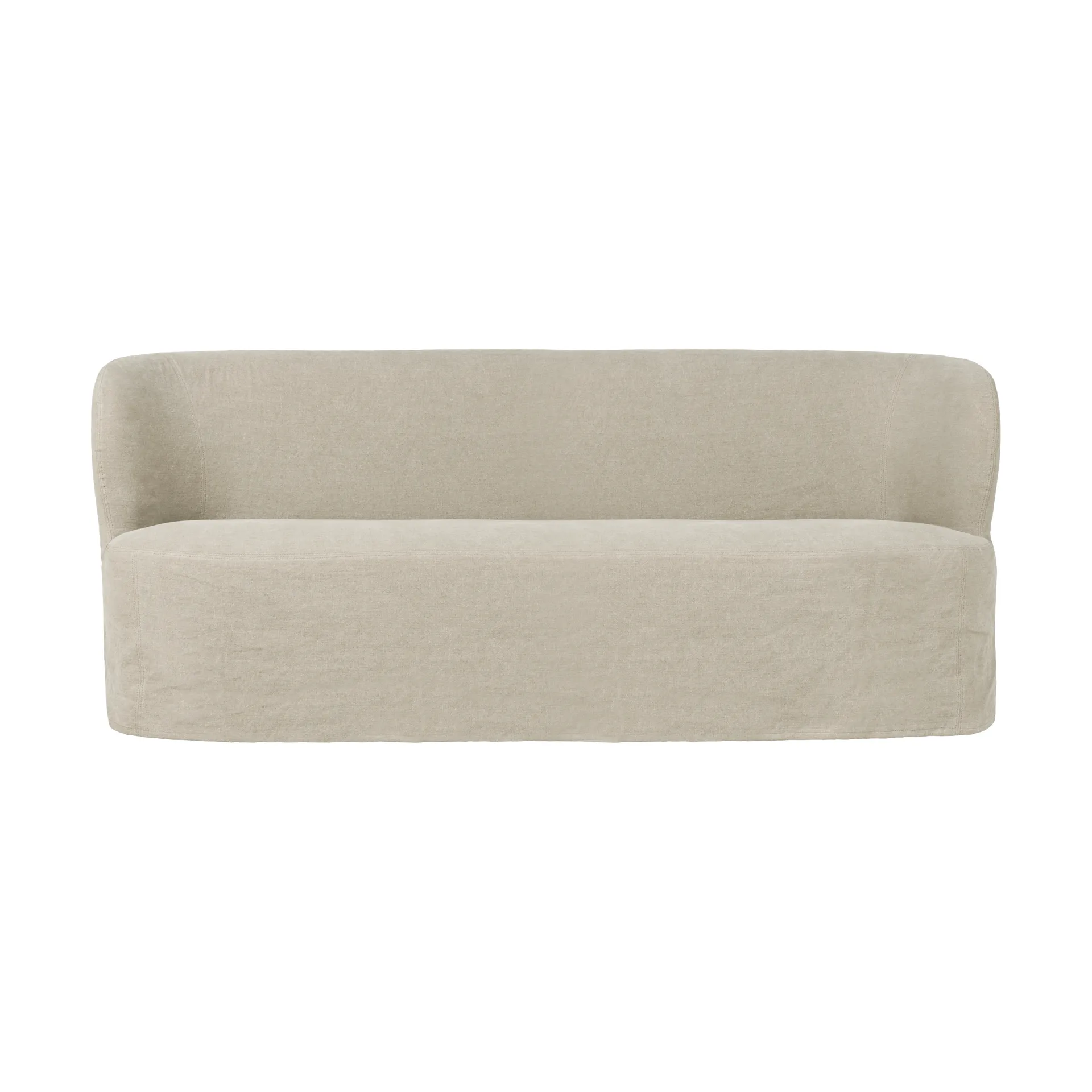 Stay Slipcover sofa, Linen 0023, 190x95 cm, 2,5-seter GUBI