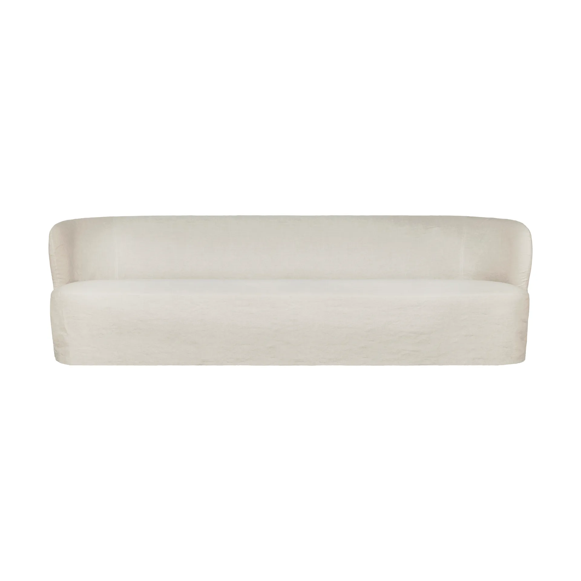 Stay Slipcover sofa, Linen 0023, 260x95 cm, 4-seter GUBI