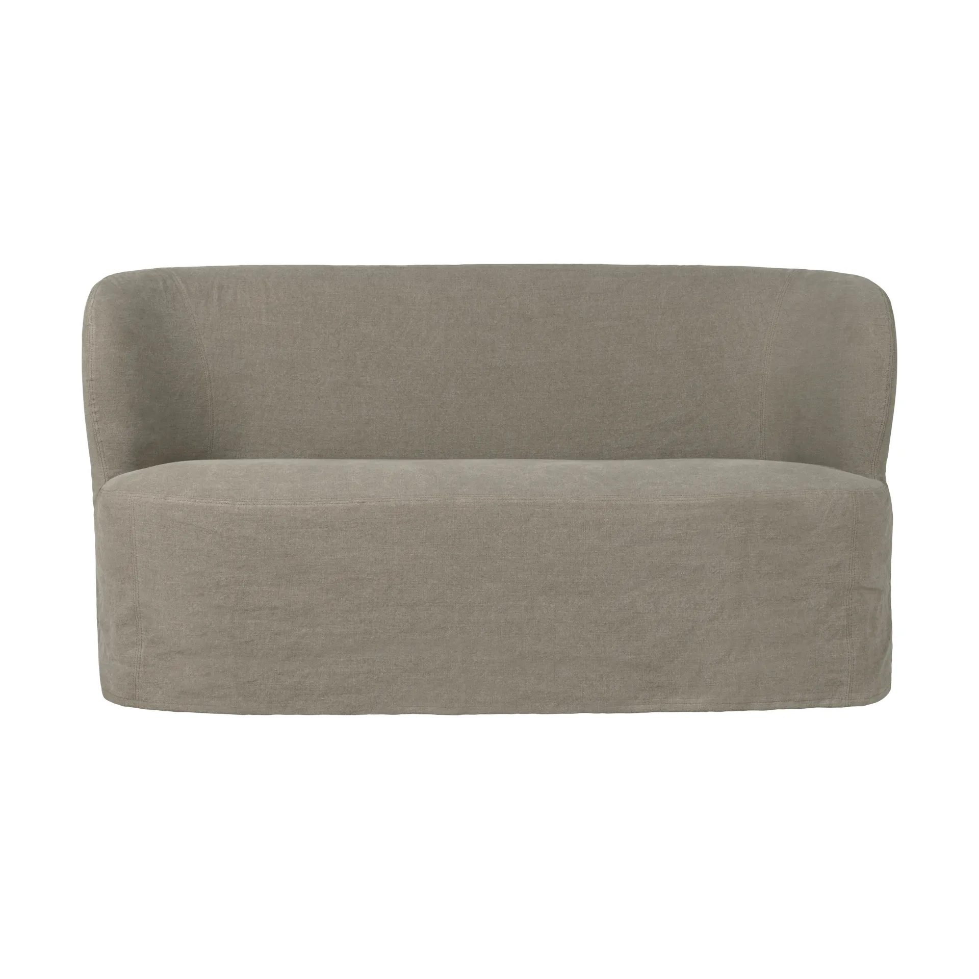 Stay Slipcover sofa, Linen 0024, 150x70 cm, 2-seter GUBI